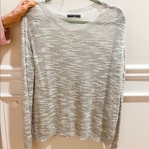 Brandy Melville light gray sweater